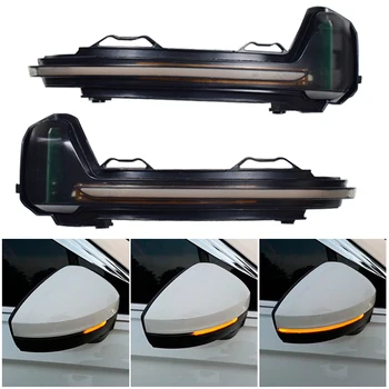 

Mirror Indicator LED Dynamic Turn Signal Light For VW Tiguan MK2 2017 2018 2019 Touareg MK3 EU 2019 Dynamic Indicator Blinker