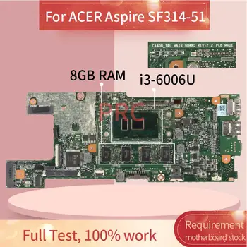 شراءلشركة أيسر أسباير SF314-51 I3-6006U مفكرة اللوحة CA4DB SR2UW 8GB RAM اللوحة المحمول