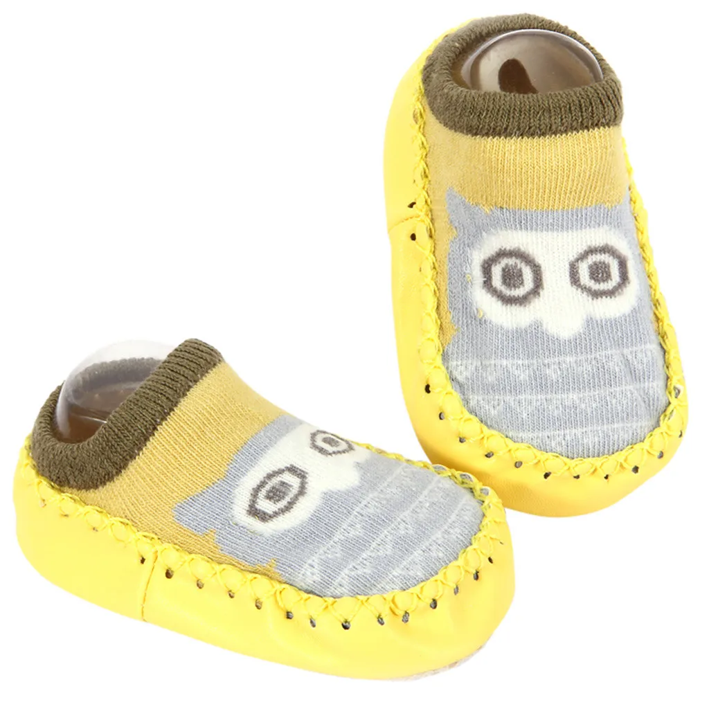 2 пары носков для новорожденных носки-тапочки с рисунком для маленьких мальчиков и девочек Нескользящие Детские ступни модные мягкие хлопковые носки C810