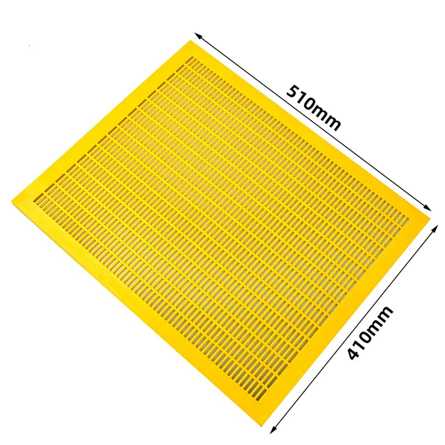 1 Százalék Méhészet Műanyag Méh Királynő Király Védelme Kizáró Csapda Rács Nettó Sárga És Fehér Elválasztott Tábla Méhész Méhkas Illesztés - Image 2