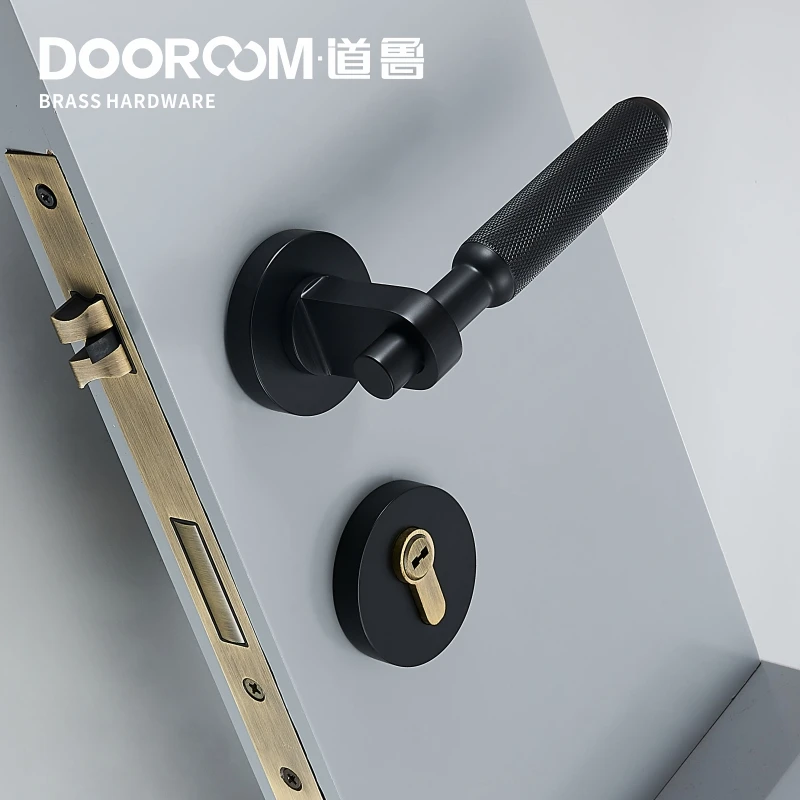 Dooroom латунный дверной рычаг современный светильник роскошный интерьер спальня
