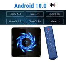 X96Q MAX Android 10 TV BOX 2.4G Wifi 4GB 32G 64G HDR TV Receiver Media player Allwinner H616 Smart Box