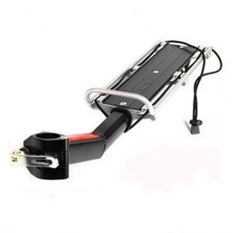 

Outdoor Luggage Rack Road Carrier Rear Bracket Adjustable Pannier Shelf Bicycle Cycling Seat Stan Tail Light