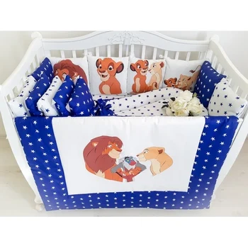 

Комплект в кроватку "Король лев" Комплекты в кроватку 2