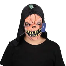 Джокера для Хэллоуина из маска костюм террориста мяч Демон маска зомби Undead латексный головной убор зла Вечерние