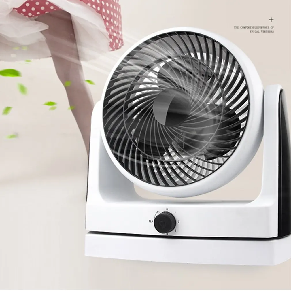 Multifunctional Air Circulation Fan Home Quiet Air Convection Ventilation Desktop Fan Turbo Fan Mini Fan