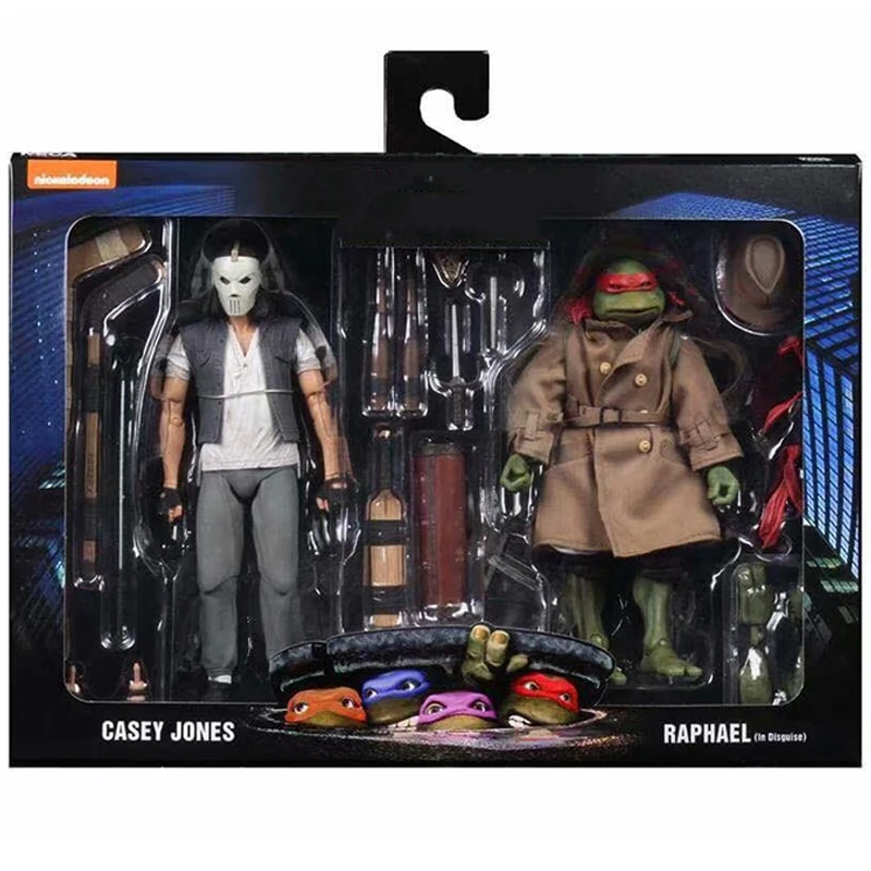 Фигурка Кейси Джонс NECA и Рафаэль детская аниме фигурка черепахи 2
