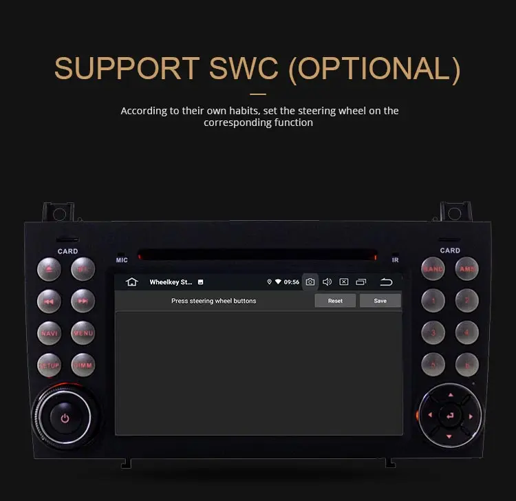LJDA Android 9,0 автомобильный dvd-плеер для Mercedes Benz W171 2008-2011 SLK КЛАСС R171 SLK200 SLK230 SLK280 Мультимедиа gps 2 Din радио