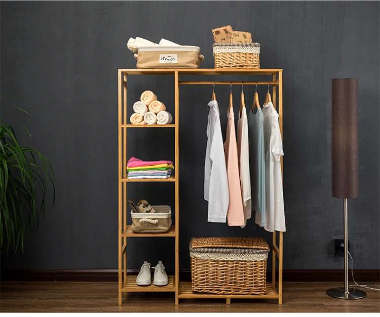 Природа Baboom шкаф многофункциональный Burlywood стеллаж для хранения Orgnizer большой емкости вешалка для одежды пальто мебель для дома
