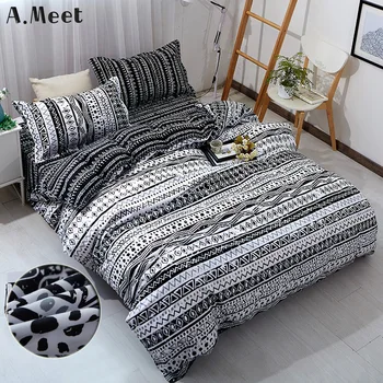 

White Bedlinen Comforter Duvet Cover Set Summer Queen And King Twin Bedding Set Quilt Home Literie Ensemble Couette De Lit Boho