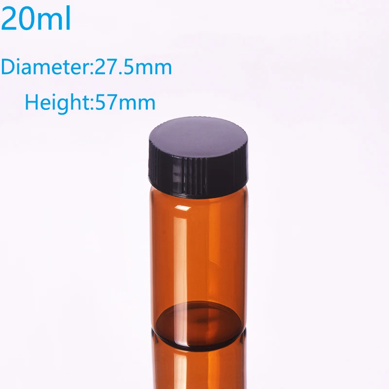 

10pcs Brown sample bottle,Capacity 20ml,lyophilized,vials,bacteria,freeze-dried,cillin,strain bottles