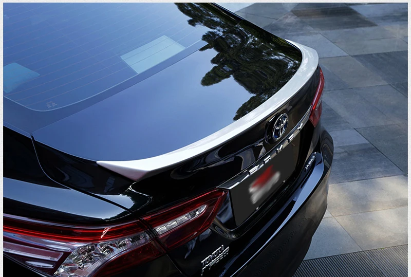 Спойлер для Toyota Camry высококачественный спойлер из АБС материала заднего крыла