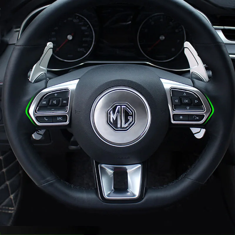 Lsrtw2017 Car Steering Wheel Logo Ring Button Cover for Mg Mg6 Hs Zs 2018 2019 2020 2021 Accessories Auto Styling Parts | Автомобили и