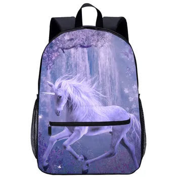 

2020 Beautiful Unicorn Child Backpack Kids Bookbags For Boy And Girl Customize Children Shoulder Bagpack