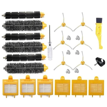 

Filter for Irobot Roomba 700 Series 760 770 780 790 Include Bristle Brush & Flexible Beater Brush & Side Brush & Hepa Filters &