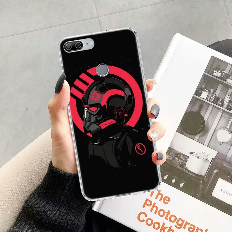 Крутой чехол с принтом из "Звездных Войн" для huawei Honor 9 10 20 Lite рro 9X 8X 8A 8C фотоаппаратов моментальной печати 7S 7A 7C Y5 Y6 Y7 Y9 мягкий чехол для мобильного телефона чехол Coque - Цвет: TR052-7