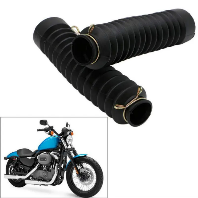 

2Pcs Motorcycle Front Fork Cover Gaiters Gators Boot Shock Protector Dust Guard for Off Road Pit Dirt Bike Motocross Bicycle New