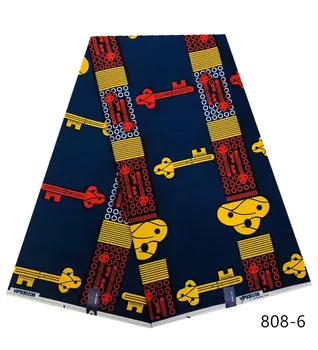 

100% polyester wax 2020 newest african wax print fabric nigeria ankara fabrics print new chiganvy wax prints 6yards 808