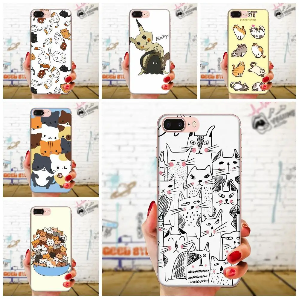 Для Huawei Nova 2 V20 Y3II Y5 Y5II Y6 Y6II Y7 Y9 G8 G9 GR3 GR5 GX8 Prime 2018 2019 мягкие чехлы из ТПУ с милым
