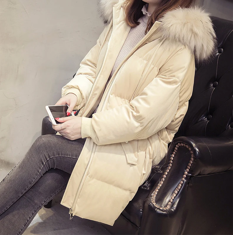 New Women Winter Down Cotton Outwear Womens Basic jacket coat female large size 5XL warm down cotton Outerwear