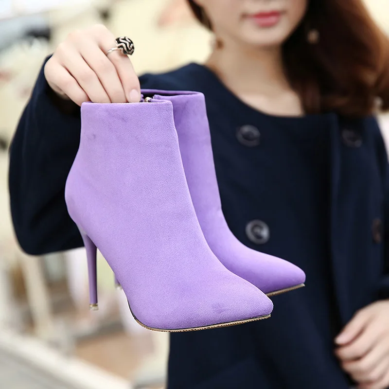 

Sharp With Woman Short Boots