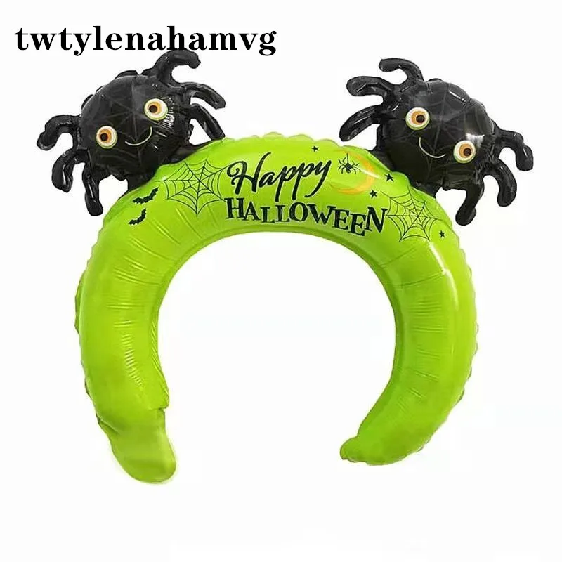 Розовый Синий украшение для волос на день рождения с надписью Happy Halloween Grand мероприятий свадебное украшение воздуха Фольга шар само-воздушный шар Халк - Цвет: 11
