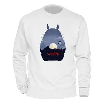 

Homme Tracksuits Totoro Cute Cartoon Hoodies 2020 Keep Warm Spring Winter Sweatshirts Mens Funny Harajuku Tops Long Sleeve Hoody