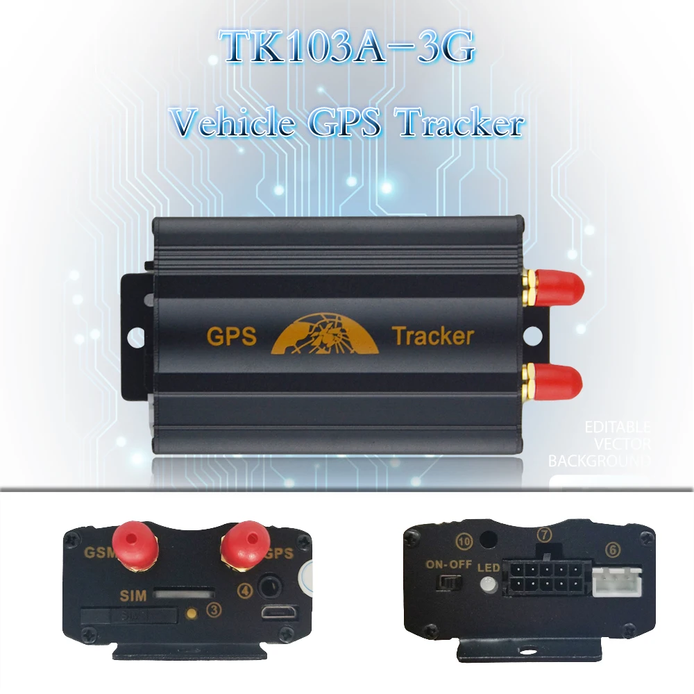 3g Глобальная система позиционирования GPS103A превышение скорости сигнализации