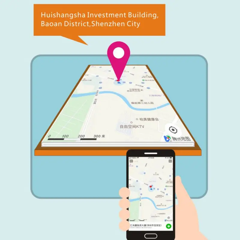 Детские Смарт часы с защитой от потери GPS трекер позиционирование двусторонний