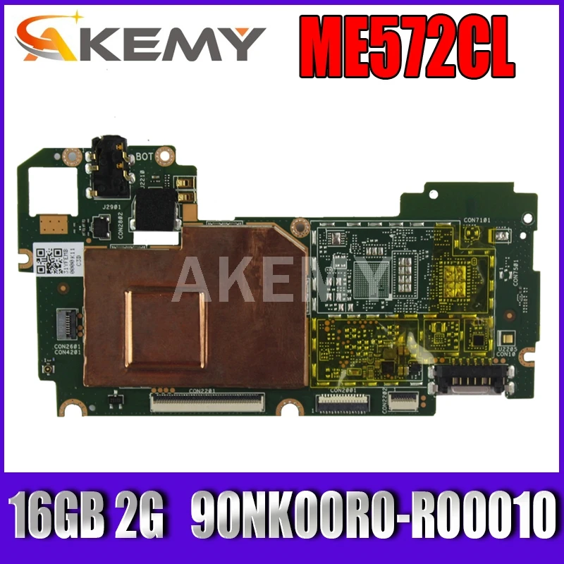 Новинка! Akemy Mainboard для ASUS Memo Pad 7 M E572CL 16GB 2G LTE материнская плата логическая планшет