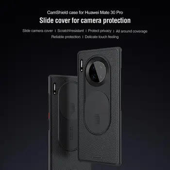 

Nillkin Camshield Cases For Huawei Mate30 Mate 30 Pro Case Slide Back Cover for Camera Protection PC Hard All Around Coverage