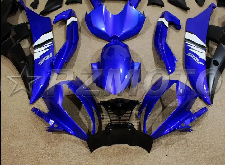 Новые ABS полные комплекты обтекателей подходят для YAMAHA YZF-R6 2006 2007 Обтекатели набор YZF R6 06 07 литьевая форма черный синий