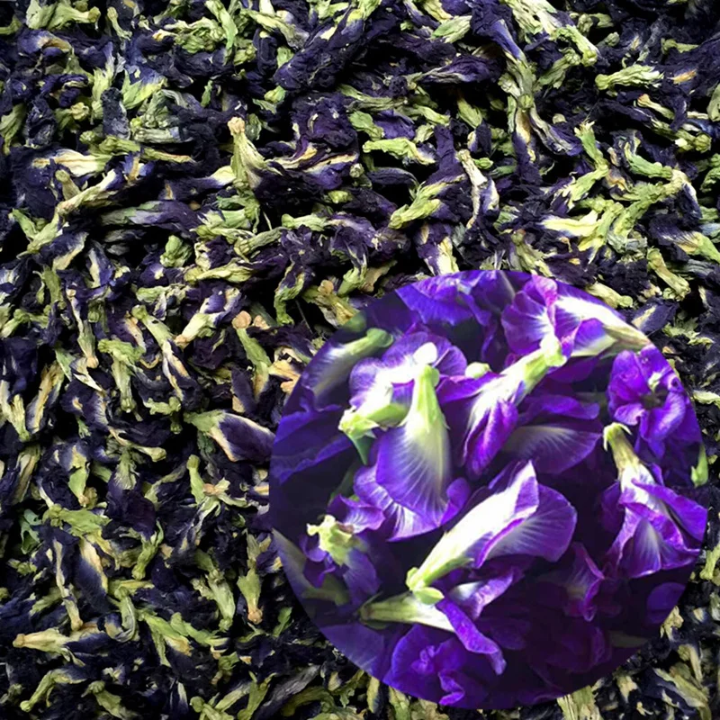 Синяя бабочка горох сушеный цветок Clitoria Kordofan 500 г/1500 г Высокое качество | Дом и сад