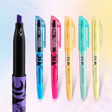 Bolígrafo resaltador borrable Pilot, marcador de Color Pastel fluorescente, tinta Frixion, delineador para dibujar letras en la escuela, 1 ud., A6250