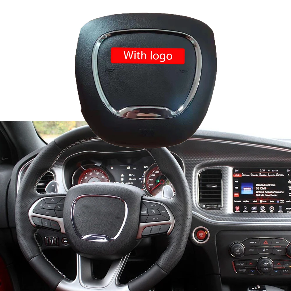 Автомобильные аксессуары для Dodge Charger Challenger SRT 2015-2020 крышка рулевого колеса