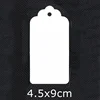 4.5x9cm White