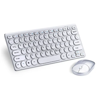 

1Set 2.4G Wireless Keyboard Mouse Mini Silent Keypad Mice for Notebook Laptop PC