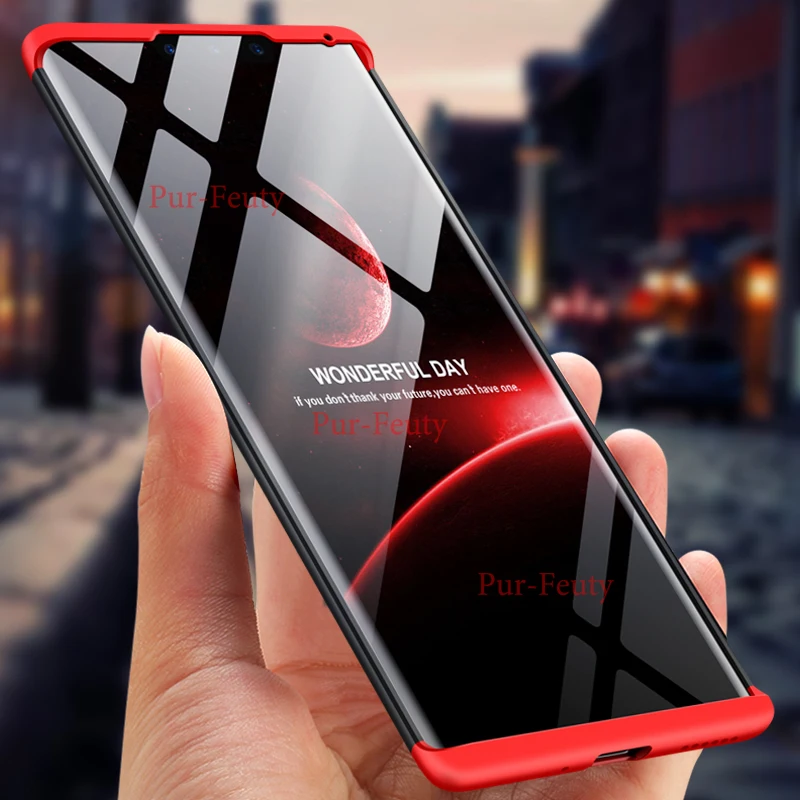 Для huawei mate 30Pro 5G 360 Полный ТПУ силиконовый чехол для huawei mate 30 Pro чехол матовый армированный гибридный защитный чехол для задней панели телефона