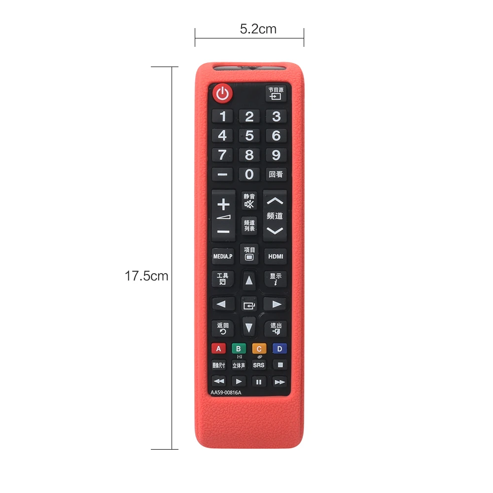 Чехол для пульта дистанционного управления для телевизора samsung AA59-00816A 00813A 00611A 752A чехол для пульта дистанционного управления Силиконовый протектор для пульта дистанционного управления