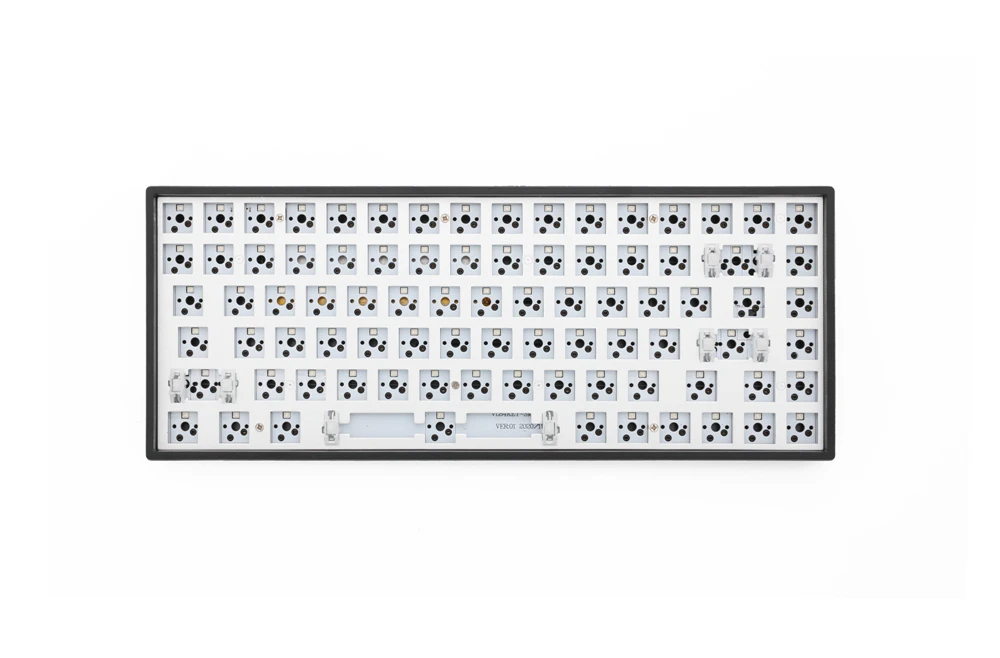 MXRSKEY 84U 84 key 75% dual mode Bluetooth 5.0 Mechanical Keyboard Kit  lighting effect RGB switch led type c software macro