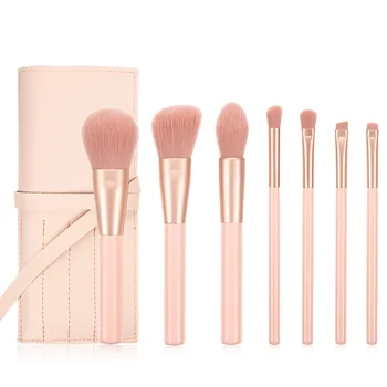 

7Pcs Makeup Brushes Powder Contour Nose Eye Shadow Eyebrow Beauty Brushes Tools