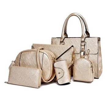 

New European and American fashion embossed handbag mother bag one shoulder women's bag