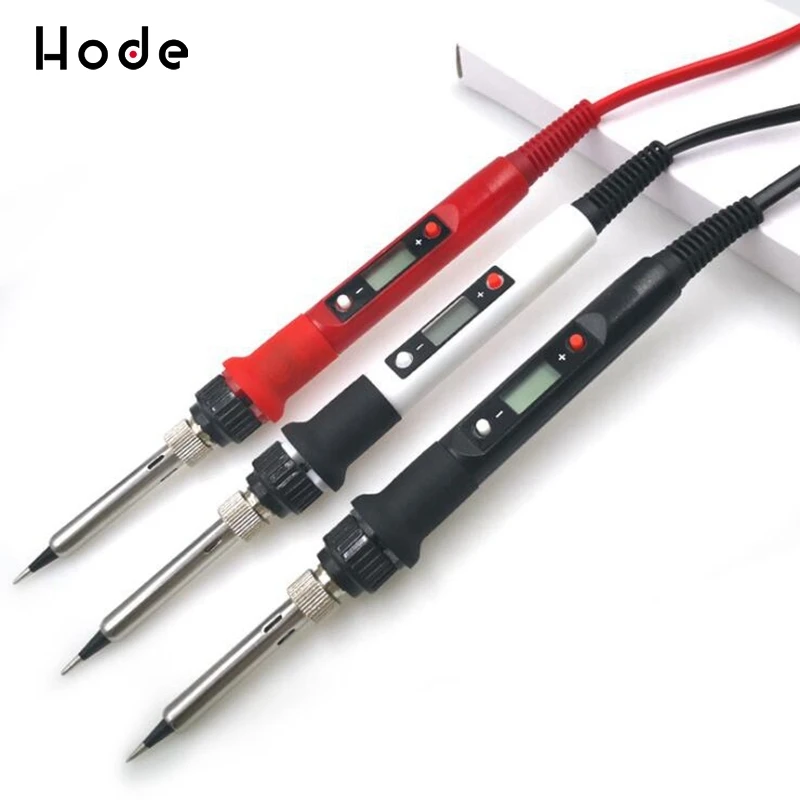 

80W digital display thermostat thermostat electric soldering iron set multifunctional welding soldering pen repair tool