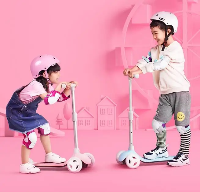 2020 New XIAOMI MIJIA MITU children's scooter exercise balance ability children's walker toy car lighting device electric car gift (9)