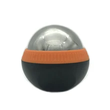 Роликовый мяч для холодного массажа, криосферебол, ледовая терапия, релаксатор для ног, релаксатор для снятия стресса, расслабляющий мышцы, массажер из нержавеющей стали