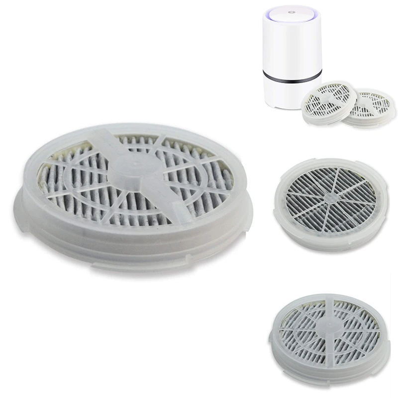 Yantan 2Pack Replacement HEPA Filter GL-2100 Activated Carbon Filter for RIGOGLIOSO Portable Air Purifier GL-2103