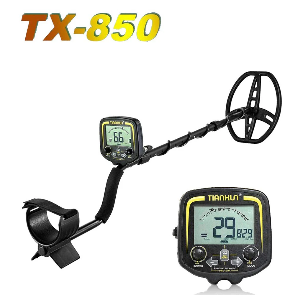 Подземный металлоискатель TIANXUN TX 850 глубина 2 5 м поисковой детектор золота для