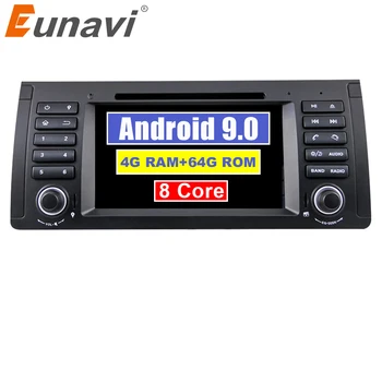 

Eunavi 1 din Android 9 Car multimedia DVD Player For BMW E53 E39 X5 Multimedia Auto Radio Stereo 7'' Octa 8 core dsp 4G 64GB RDS