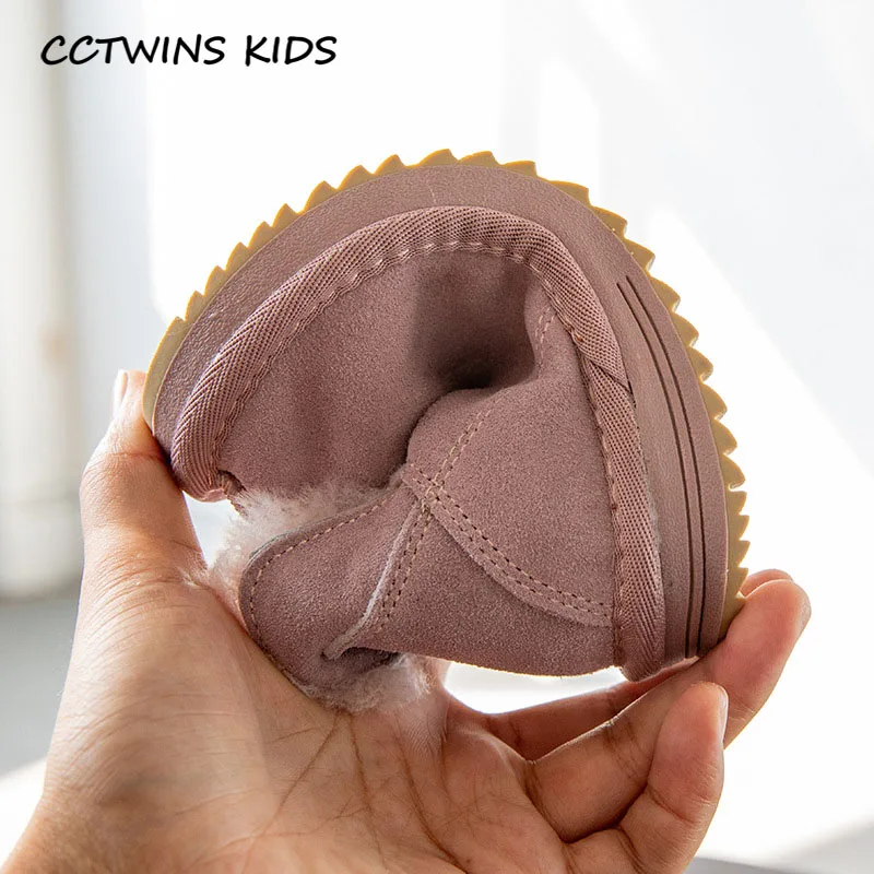 CCTWINS/детская обувь; коллекция года; зимние Брендовые ботильоны для маленьких девочек; детская обувь из натуральной кожи; модные зимние ботинки для мальчиков; Цвет Черный; SNB156