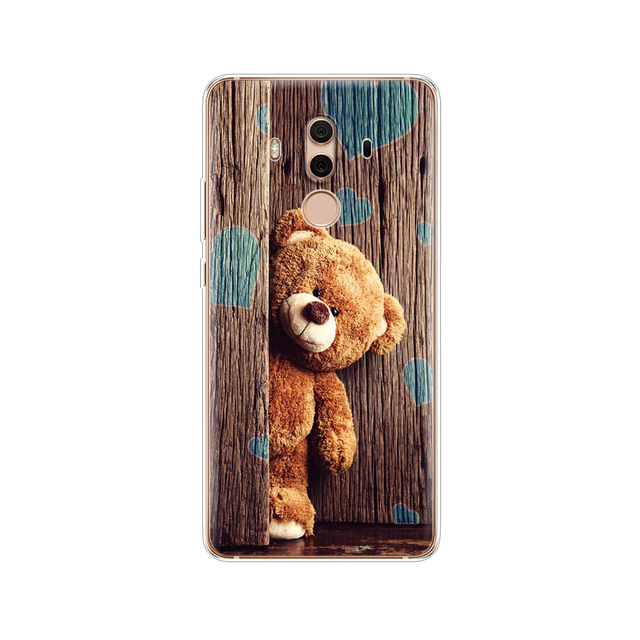 TPU Case For Huawei Mate 10 lite Printing Drawing silicon Phone Cases Cover For Huawei Mate 10 pro coque for mate 10